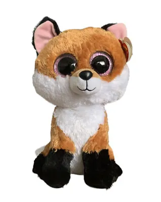 £15.95 • Buy TY Beanie Boo Buddy 2015 Slick The Fox 9” Plush With Tags