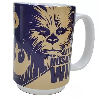 University Of Washington Huskies Star Wars Chewbacca Rebel Alliance Mug NWT • $59.99