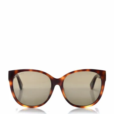 $398.88 • Buy GUCCI Cat Eye GG Sunglasses GG0097SA Tortoise Brand New
