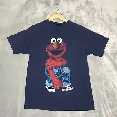 Vintage Elmo T Shirt Jim Henson Productions Single Stitch Adult 90s Shirtless • $29.99