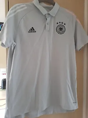 Adidas Germany International Football Team Polo Shirt  Size L  Excellent... • £17