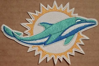 Miami Dolphins Embroidered Iron On Patch • $8