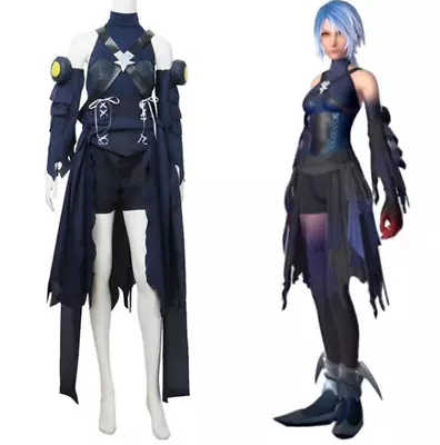 Kingdom Hearts III Aqua Cosplay Costume Made Full Set@ • $67