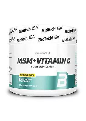 BioTechUSA MSM + Vitamin C Lemon - 150g • £14.02