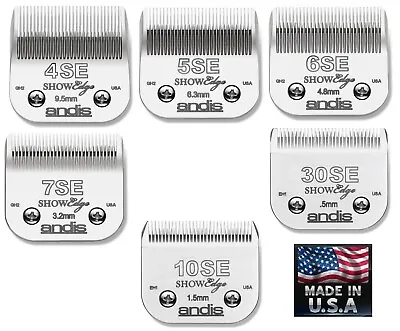 $38.99 • Buy ANDIS SHOWEdge AG/BG/A5 NEW ADVANCED Blade*Fit Most Oster,Wahl,Laube Clippers