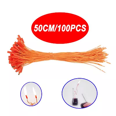 100pcs/lot 19.681in Electric Connecting Wire For Fireworks Firing System Igniter • $32.50