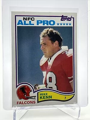 1982 Topps Mike Kenn Football Card #284 NM-MT FREE SHIPPING • $1.30