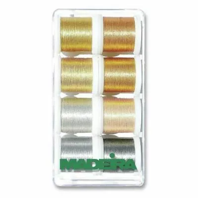 Madeira Gift Box: Metallic : Smooth: 8 X 200m: Spools • £26.94