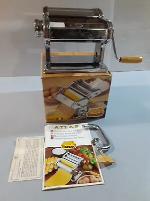  ATLAS MARCATO 150 Pasta Noodle Maker Machine Made In Italy ORIGINAL BOX VGC • $38