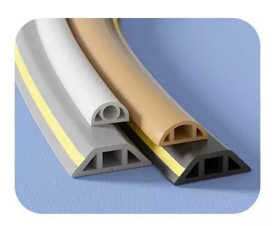 Cable Floor Protector Adhesive Cover Protect Trip Hazard Safety Organiser Tidy • £8.99