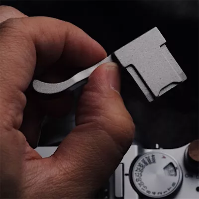 Hot Shoe Metal Thumb Up Grip For Fujifilm X100V Camera Support Handle Alloy New • $35.25