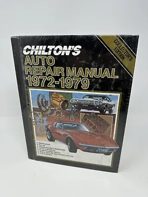 Chilton's Auto Repair Manual 1972-79 Chilton Automotive Collectors Edition New • $41.02