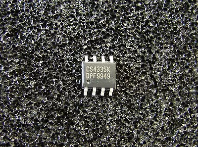 Cirrus Logic 24-Bit Dual DAC 5V SPI CS4335-KS SOIC-8 Qty.5 • £12.02