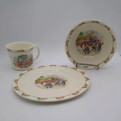 Royal Doulton Bunnykins Children's Three Piece Dish Set In Original Box New • $29.58