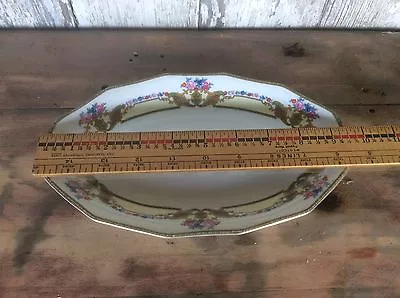 Rare Mepoco Ware Made In Czechoslovakia  Serving Platter    Ornate Pattern • $47.19