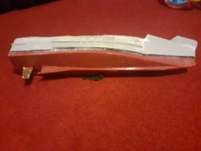 £20 • Buy Large Wooden Model Boat Destroyer /  Warship / Mtb / Gun Boat With Inboard Motor