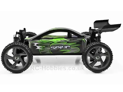 Himoto Racing Spino 1/18 Scale Electric 4WD RC Buggy 2.4G E18XB - Green • £69.95