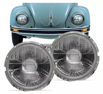 Headlight Bucket Assembly Set Of 2 Volkswagen T1 Bug & Super Beetle 1967-1979 • $152