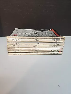 VINTAGE QST Magazine 1969 12 Magazines  • $30