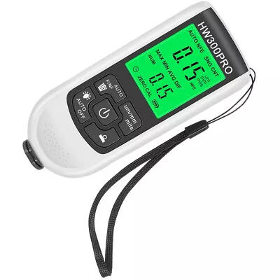  White Electronic Coating Thickness Gauge Paint Meter Digital • $19.43