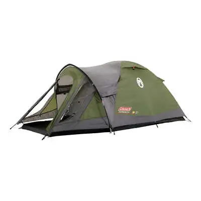 Coleman Darwin 2+ Tent Dark Grey / Army Green - 330 X 200 X 130 CM • £111.99