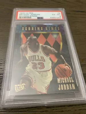 Michael Jordan 1995 Ultra Scoring Kings 4 Of 12- PSA 6 • $13.50