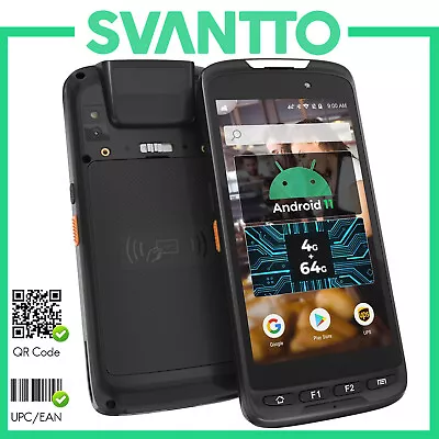 SVANTTO Android 11 Barcode Scanner Zebra SE4710 1D/2D/QR Scanner Mobile Computer • $299.99
