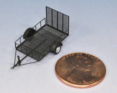 $12.95 • Buy N Scale 6' X 10' Utility Trailer (one Trailer) Kit By Showcase Miniatures (532)
