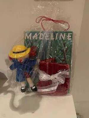 Nwt Baby Gift Madeline Plush Doll W/madeline Book & Red Velvet Blanky • $41