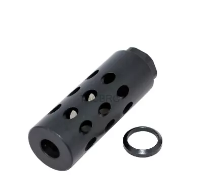 .308 Black Anodized Aluminum 5/8x24 Muzzle Brake For 308 • $19.99