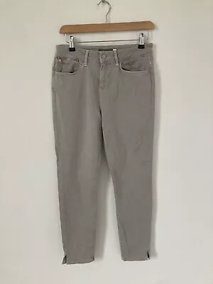 Mint Velvet Jeans 10 Reg Stone Grey W28 L27 Ankle Skinny Slim Fit  • $1.25