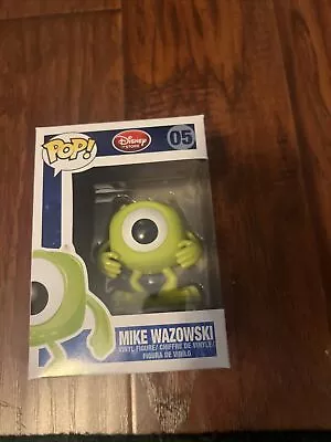 Funko Pop! Vinyl: Pixar - Mike Wazowski #05 Red Disney Store Logo With Armor • $245