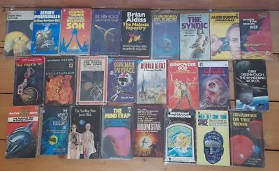 Large (x25) Vintage Science Fiction Job Lot Bundle Collection- 50s To 70s Scarce • £29.99