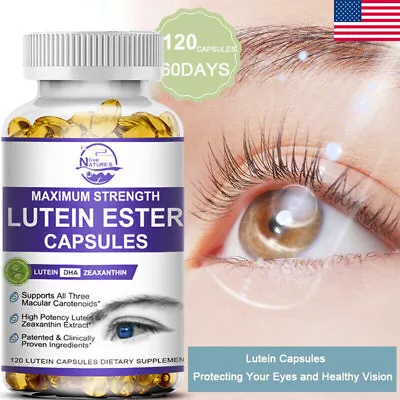 Eye Health 120 Capsules Lutein Ester Zeaxanthin Vision Health Eye Support 120pc • $12.59