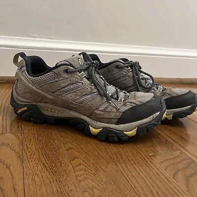 Merrell Shoes Womens 10 Moab 2 Ventilator Lace Up Hiking Sneakers J19904 Gray • $17.99