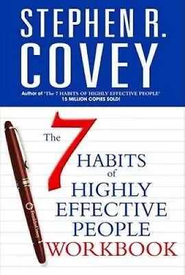 The 7 Habits Of Highly Effective People: Personal Workbook (Covey) - GOOD • $4.73