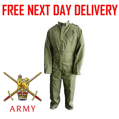£17.95 • Buy GENUINE British Army COVERALL OLIVE Green Military Surplus Mechanic Reme Overall