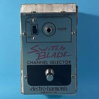 Electro Harmonix Switch Blade Vintage Switcher W/ Box Brown & Red Silkscreen! • $79.99