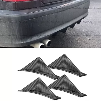 For Mercedes-Benz AMG35 AMG45 GT Rear Bumper Lip Splitter Diffuser Carbon Fiber • $9.49