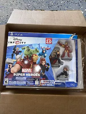 Disney Infinity Marvel Super Heroes 2.0 Starter Pack Sony PS4 New/Open Box • $39.66