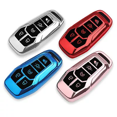 Car Remote Key Case Cover Shell Fob Protector For Ford F-150 Edge Edge 2015-2019 • $8.41