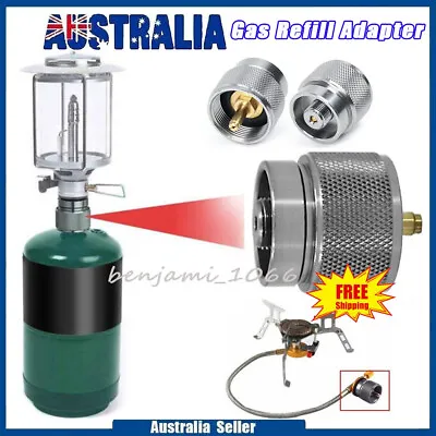 Camping Picnic Propane Tank Gas Refill Adapter/Filling Butane Canister Cylinder • $12.14