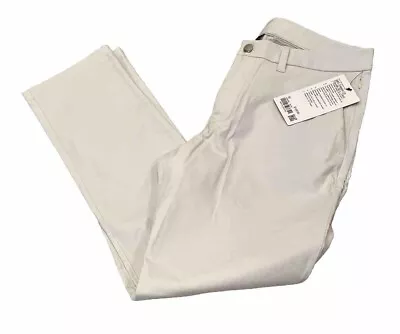 Lululemon ABC Classic Fit Trouser Twill Fabric 32 L BONE LM5B08S Size 32 NWT • $89.99