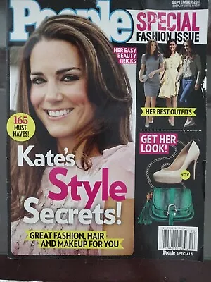 People Special Fashion Issue Kate Middleton Style Secrets September 2011 • £0.80