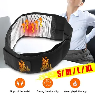 £5.89 • Buy For Sciatica/Slipped Discs Pain Relief Magnetic Back Lumbar Support Brace Belt