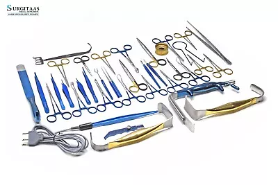 Tebbetts Breast Surgery Instruments Set Of 39 Pcs Breast Augmentation Set • $369.99