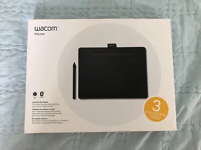 Wacom Intuos Wireless Graphics Drawing Tablet (Medium ; Black)  • $60