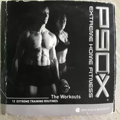 P90X Extreme Home Exercuse Fitness Tony Horton 12 CDs COMPLETE Pristine • $20