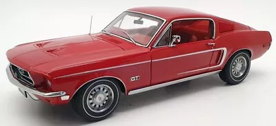 Autoart 1/18 Scale Diecast - 72801 Ford Mustang GT 350 '68 Red • £249.99