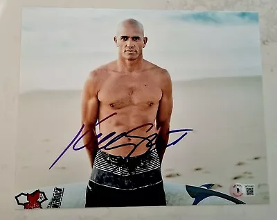 $189 • Buy AWESOME KELLY SLATER SIGNED 8 X 10 Inch Photo BECKETT COA